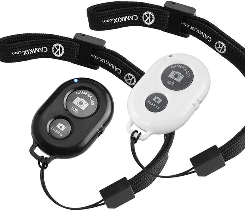 2X CamKix Camera Shutter Remote Control with Bluetooth Technology - Create Amazing Photos and Videos Hands-Free for