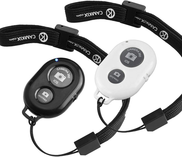 2X CamKix Camera Shutter Remote Control with Bluetooth Technology - Create Amazing Photos and Videos Hands-Free for