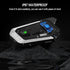 Motorcycle Bluetooth Headset, T3 Audio Multitasking Helmet Bluetooth, 1000m 8-Way, Universal Pairing (1 Pack)