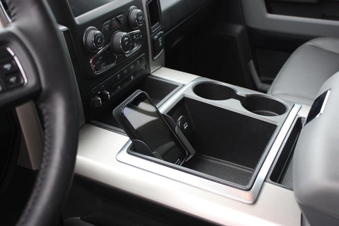 RPC Phone Holder Converts Business Card Holder to Cell Phone Holder for 2009-15 Dodge Ram Trucks