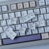 Tsungup PBT Keycaps, 142 Keys Cherry Profile Dye Sublimation Taro Crisp Customized Keycaps for ANSI Layout MX Switches