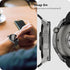 2-Pack Hard PC Bumper Screen Protector Case for Amazfit Balance Smartwatch, Built-in Tempered Glass Film Accessories