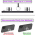 Transparent Clear Phone Ring Grips Holder Kickstand, Finger Ring Stand for Cell Phone Tablet Case Accessories(Round-Clear) (2)