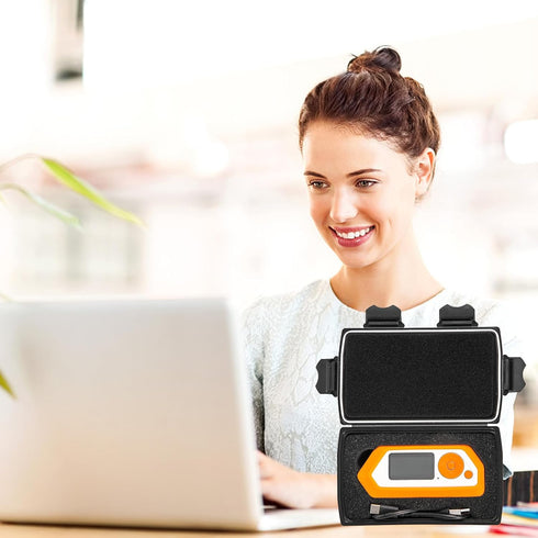 Hard Carrying Case for Flipper Zero, Protective Cover with Mesh Pocket for Cable (Case Only)