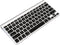ProElife Ultra Thin Silicone Keyboard Protector Cover for Apple Wireless Keyboard with Bluetooth MC184LL/B (Model