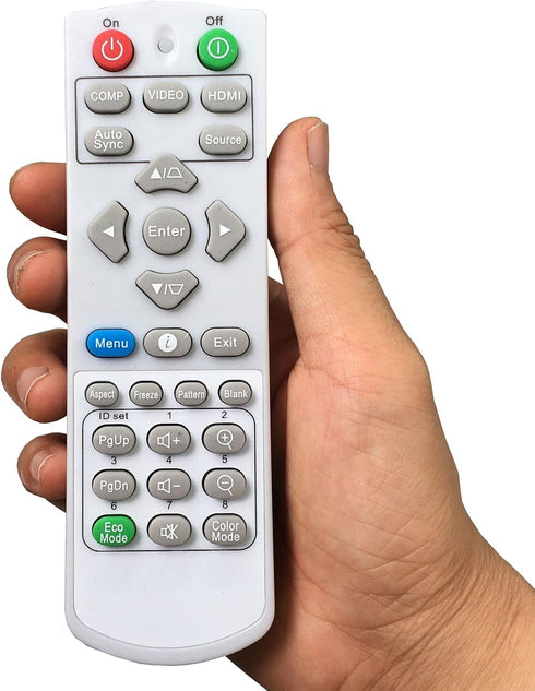 Universal Replacement Remote Control for ViewSonic PA502SE, PA502XE, PA503S, A503X Projector