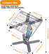 Laptop Stand with 360 Rotating Base, Metal Holder for Desk, Fits All MacBook, Laptops up to 16 inches