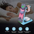 Wireless Charging Station, 3 in 1 Fast Charger Stand Dock for iPhone 15/15 Plus/15 Pro Max/14/13/13 Pro/12/11/XR/XS