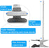 Baby Monitor Mount for HelloBaby HB6550/HB65/HB66/HB248, ANMEATE SM935E, 15.7" Flexible Clip Clamp Gooseneck Arm