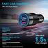 USB C Fast Charger for Samsung Galaxy S24 Ultra S23 FE S22 S21 S20 A15 A25 A14 5G A54 A23 A04s A12 A13 A32 A52 A53 A03s A10E, Type C Car Charger, Quick Charge 3.0 Wall Charger, 3ft+6ft Type C Cable