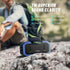 Emergency Radio Waterproof Bluetooth Speaker - Portable AM FM Radio with Flashlight and Cell Phone Charger