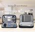 Travel Universal Organizer Pouch Bag, Electronics Accessories for Cable, Charger, Phone, SD Card, Business Travel Gadget