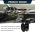 Icyhaws 360 Strong Magnetic Phone Mount for Car, Universal Car Vent Phone Holder, Rotation Adjustable Magnetic