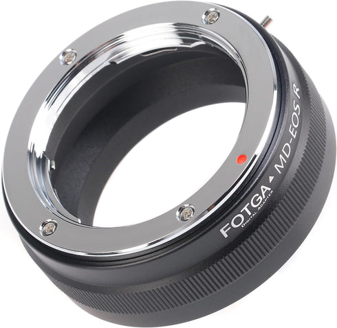 FOTGA MD-EOSR Lens Mount Adapter Ring - for Minolta MD Lens to Canon EOS R Mount Series Mirrorless Cameras