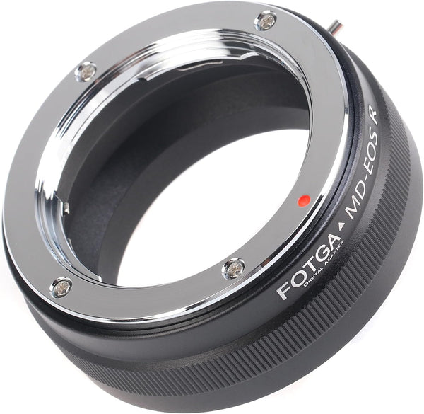 FOTGA MD-EOSR Lens Mount Adapter Ring - for Minolta MD Lens to Canon EOS R Mount Series Mirrorless Cameras