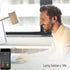 Wireless Headset, Bluetooth Earpiece, Noise Cancelling Earbud, Long Standby Time, Compatible with Smart Phones