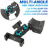 Dashboard Left Side Phone Holder Mount, Anti-Shake Stabilizer Adjustable Cell Phone Holder for Ford Bronco 2021-2023