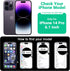 AOTESIER iPhone 14 Pro Case, Chalk Pink, Upgraded Silicone, Stronger Camera Protection, 2 Screen Protectors, 6.1"