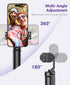 Mini Tripod, Anozer Small Tripod with Universal Phone Holder & Cold Shoe, Lightweight Phone Tripod Stand Compatible