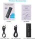 Upgraded Bluetooth 5.3 Transmitter 3-in-1, Portable Wireless Rechargeable Adapter for TV PC, Stereo Audio Receiver