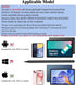 Luntak 2 Stylus Pen for Android Tablet, Tablet Pencil for iOS/Android,Rechargeable Active Stylus Pen