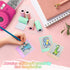 9 Rolls Kids Instant Camera Print Refill Paper, Photo Printer Thermal Paper for Kid's Instant Camera Favors, Candy Color