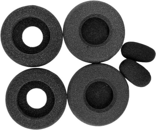 Replacement Foam Ear Pads for Plantronics HW251N, HW261N, HW510, HW520, Blackwire C225, C310, C320, 3210, 3220, 3310,