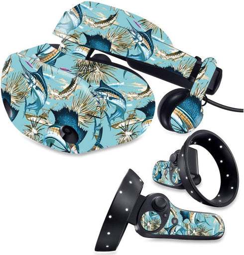 MightySkins Skin - Island Fish for Samsung Odyssey Plus VR | Durable Vinyl Decal Wrap Cover | Made in The USA
