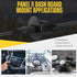 TNP USB Flush Mount Cable with Buckle, Dashboard Panel 1 Port USB Socket Plug Connector, Water Resistant (1.8M / 6FT)