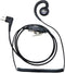 Earpiece for Motorola Radio, Single Wire Walkie Talkie Swivel Headset with Mic PTT for Two Way Radios (1 Pack)