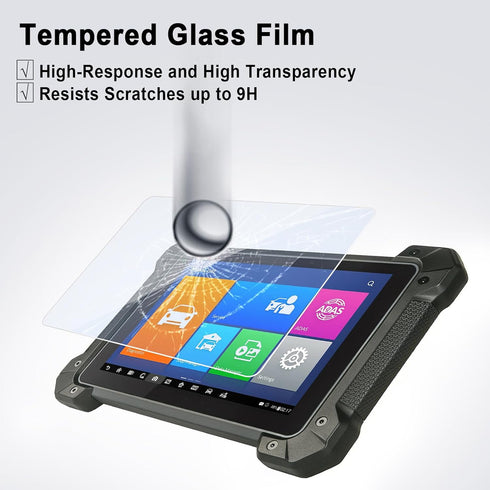 JMREOIMS X431 CRP919E, CRP919X, Tempered Glass Screen Protector for LAUNCH Elite with Full Installation Tools