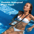 UNBREAKcable Large Waterproof Phone Pouch Floating, IPX8 Waterproof, Up to 9.5", 2 Pack for iPhone and Samsung