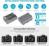 Neewer 2100 mAh Replacement Battery for Nikon EN-EL3e with Dual USB Charger, Compatible with Nikon D50 D70 D80 D90 D200
