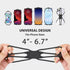 BONE Lanyard Phone Tie 2 - Adjustable Silicone Cell Phone Strap, Universal Neck Phone Holder Compatible with Most