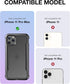 Raptic Shield for iPhone 11 Pro Max Case - Shockproof Protective Clear Case, Military 10ft Drop Tested, Black