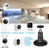 Adjustable Wall Mount for Wyze Cam Pan & Wyze Cam V3/Ring Camera, Indoor Outdoor Mount, 2 Pack Black