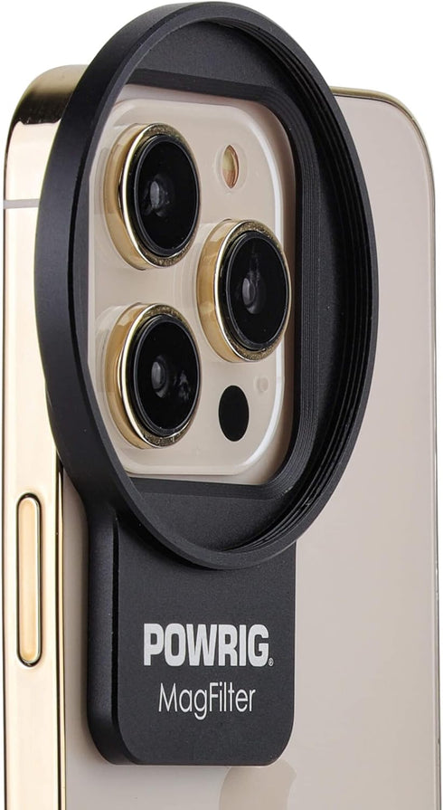 58mm Magnetic Camera Lens Filter Mount for iPhone 13 / 14 / 15 Pro Max