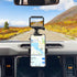 Bronco Phone Mount with Camera Mount, 360° Adjustment Metal Dashboard Cell Phone Mount for Ford Bronco 2021+