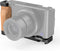 SMALLRIG L-Shape Bracket with Wooden Grip and Cold Shoe for Sony ZV1 Digital Camera - 2936