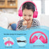 gorsun Kids Headphones, Lightweight Stereo Wired Toddler Headphones, Adjustable Headband Children's Headset for