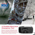 Upgrade Portable Solar Emergency Weather Radio, Hand Crank AM/FM NOAA Survival Radio with LED Flashlight