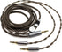 Youkamoo 8 Core Braided Silver Plated Replacement Cable for Hifiman HE4XX, 3.5mm to Dual 3.5mm Male