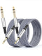 gudxfj 2 Pack 3.5mm to 6.35mm Audio Cable 1/8 to 1/4 TRS Stereo