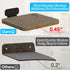 Universal Rear Speaker Wall Mount for Samsung, Roku, Sony, JBL, Vizio, LG - Adjustable Wooden Shelf for Satellite