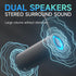 COOPERS IPX5 BT5.3, Portable Bluetooth Speaker, Wireless Bluetooth Speaker with Clear Loud Stereo Sound, Waterproof