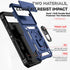 for Google Pixel 8A Case, Navy Blue | Camera Lens Cover HD Screen Protector, Dual Layer Military-Grade Drop Tested with