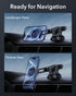 ESR HaloLock MagSafe Car Mount, Dashboard Magnetic Phone Holder for iPhone 15/14/13/12, Windshield Mount