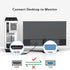 FEMORO HDMI to VGA Cable 3ft, HDMI-to-VGA Monitor Cable (Male to Male) for Monitor, Computer, Laptop, Desktop, PC,