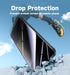 MAGIC JOHN Privacy Glass Screen Protector 2 Pack for Samsung Galaxy S24 Plus, 6.7", Anti-Scratch, Bubble Free, Case