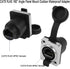 QIANRENON RJ45 Waterproof Network Connector CAT6 RJ45 Panel Mount Outdoor Waterproof Adapter RJ45 Industrial Network Coupler Assembly,Waterproof IP65, (180° Straight Through Socket + Plug End Sleeve)